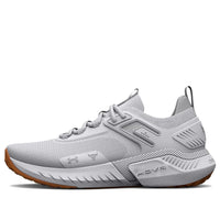 (WMNS) Under Armour Project Rock 5 'White Halo Grey' 3025436-100