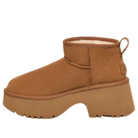 (WMNS) UGG Classic Ultra Mini New Heights 'Chestnut' 1158311-CHE