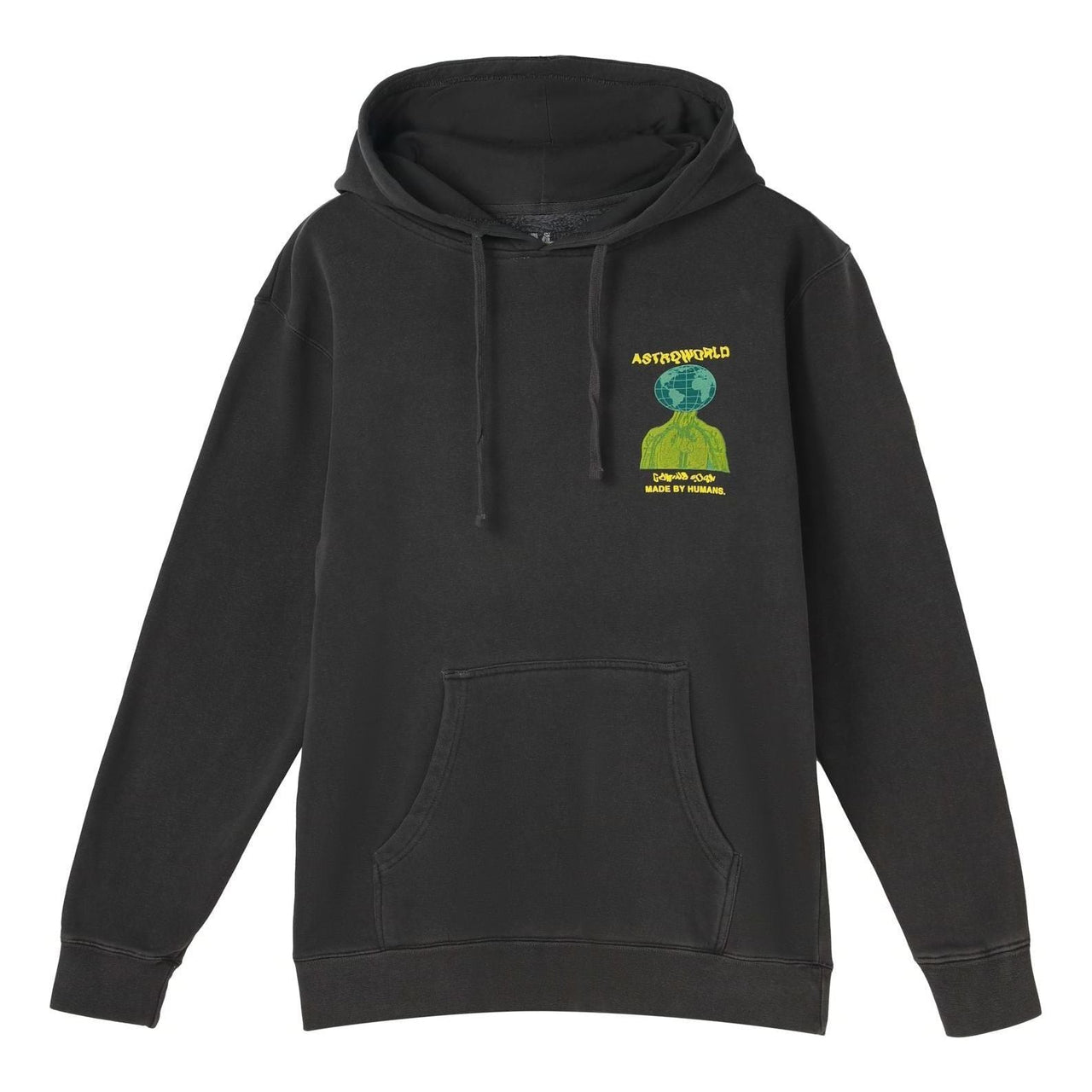 Travis Scott Cactus Jack Astroworld Washed Hoodie 'Black' TC-386