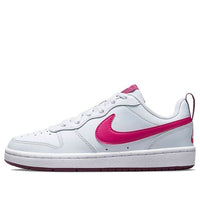 (GS) Nike Court Borough Low 2 'Pure Platinum Pink Prime' BQ5448-015