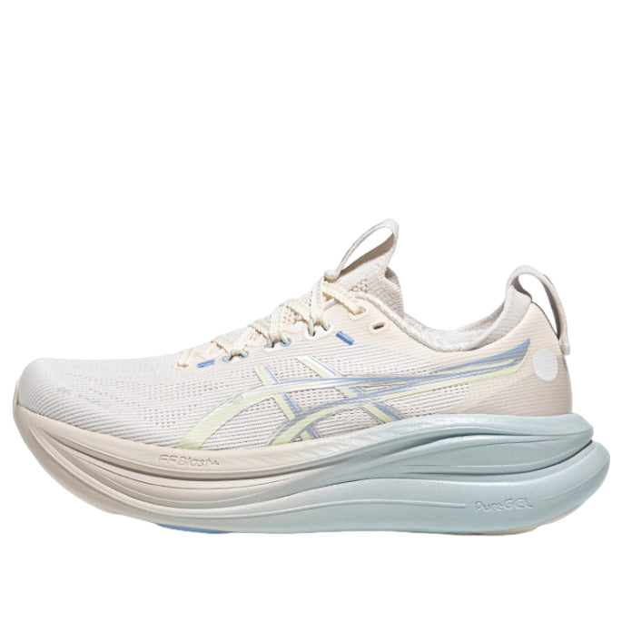 (WMNS) ASICS Gel-Nimbus 28 Glitter 'Cream Pure Silver' 1012C101-100
