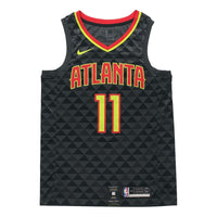 Nike NBA Large Atlanta Hawks Basketball Jersey/Vest Black 864457-017