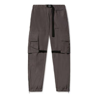 Off-White Poly Diagonal-stripes Cargo Pants 'Dark Grey' OMCF031S23FAB0020710