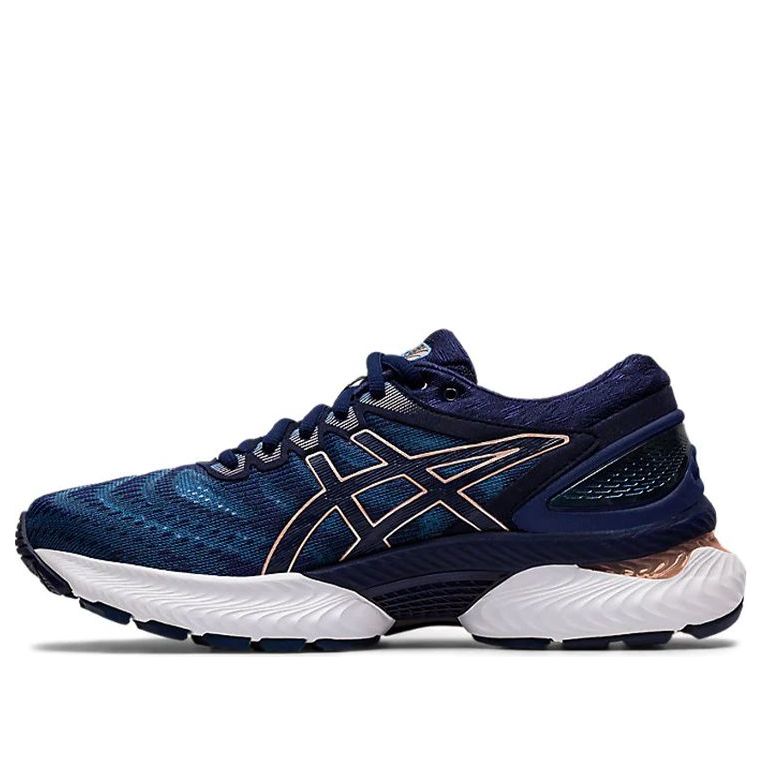 (WMNS) ASICS Gel-Nimbus 22 'Grey Floss Peacoat' 1012A587-401