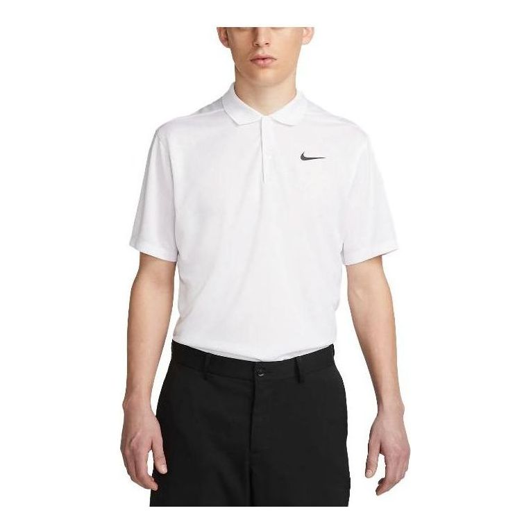 Nike Golf Dri-Fit Victory+ Jacquard Polo Shirt 'White' DV8537-100