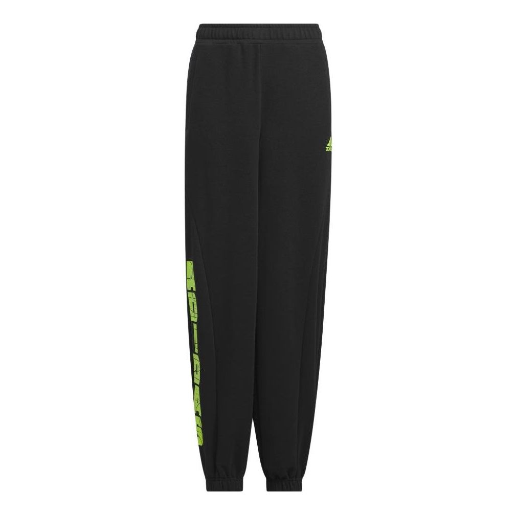 (GS) adidas Sports professional sports training trousers 'Black' IQ1283