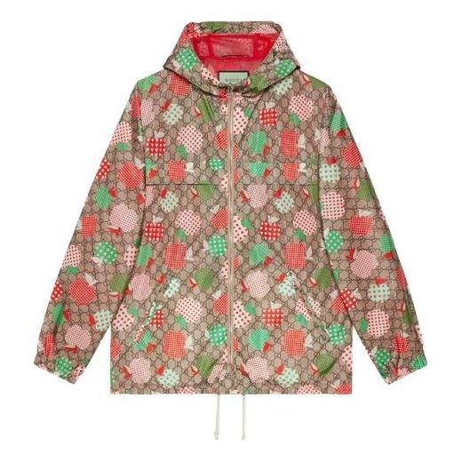 Gucci Les Pommes Nylon Jacket 'Beige' 663649-ZAHB9-2110