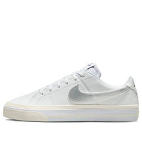 (WMNS) Nike Court Legacy 'White Metallic Silver' DX3216-100