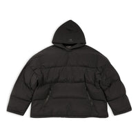 Balenciaga Sporty B Pull-Over Hooded Puffer Jacket 'Black' 720156-TNO45-1000