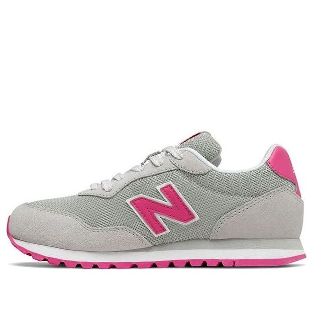 New Balance 527 Grey Pink Kids GC527LGP