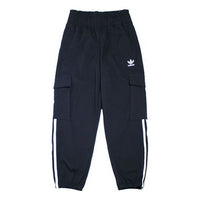 (GS) adidas Adicolor Cargo Trousers 'Black' IL1846