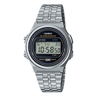 Casio Youth Digital Watch 'Silver Black' A171WE-1AEF