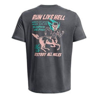 Under Armour Run Like Hell Graphic T-shirt 'Pitch Grey' 1376972-012