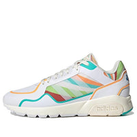 adidas neo Run9tis 'White Blue Green' HP2160