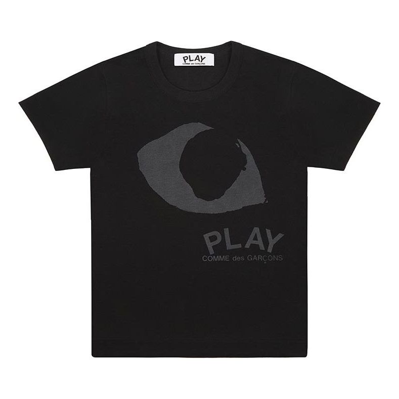 COMME des GARCONS PLAY Eye Logo Play Tee 'Black Black' AZ-T192-051-1