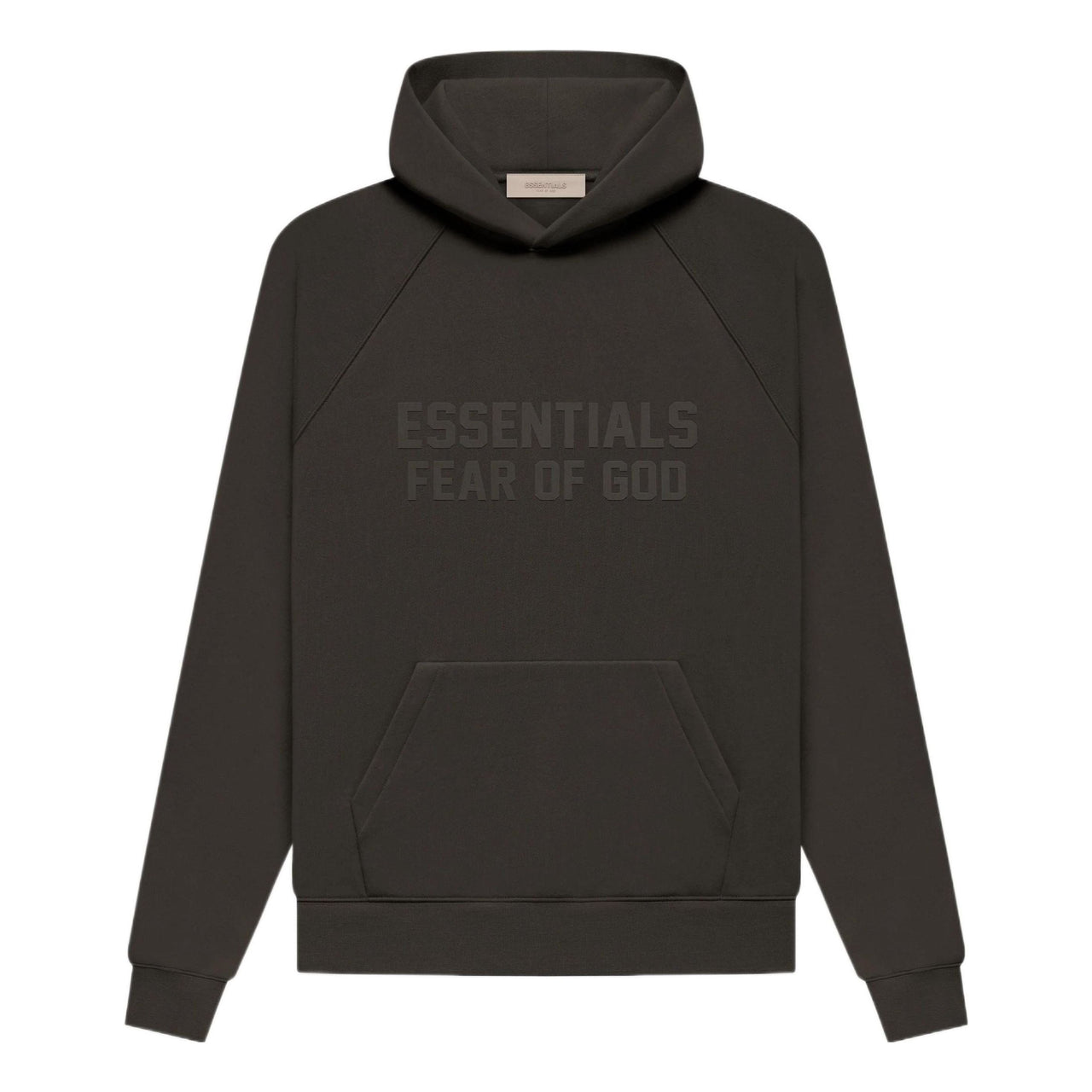 هودي Fear of God Essentials خريف وشتاء 2022 "Off Black" FOG-FW22-558