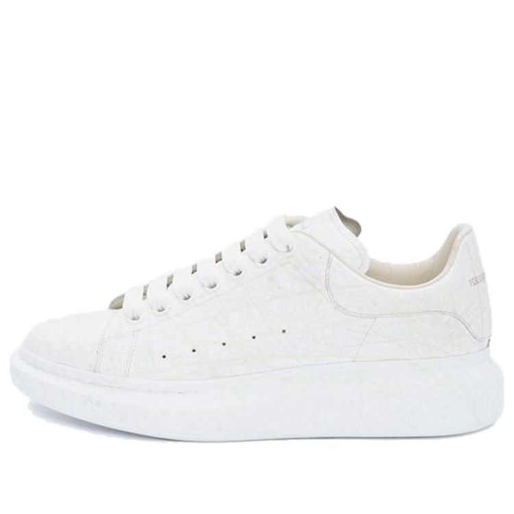 Alexander McQueen Glow In The Dark Oversized Sneaker 'White Multicolor' 611190WHXM49035