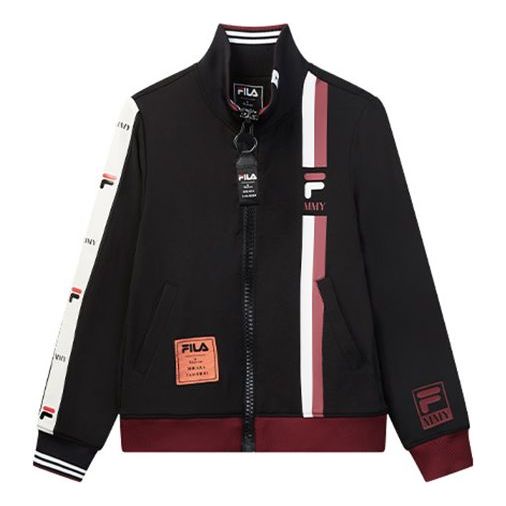 FILA x MIHARA YASUHIRO/ Woven Jacket Crossover Sports Tops Black F71M038540F-BK