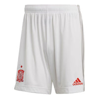 adidas FEF A SHO European Cup Spanish national team Away Soccer/Football Sports Shorts White EH6515