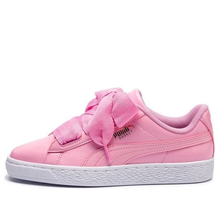 PUMA Basket Leather Heart Patent 364817-03