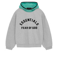 Fear of God Essentials Nylon Fleece 'Light Heather Grey Mint Leaf' 202SP244316F
