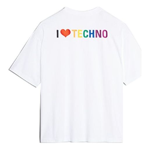 Men's Balenciaga Tech Short Sleeve White 556133TDV209000