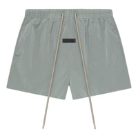 Fear of God Essentials Crinkle Nylon Running Short 'Seal' 160SP244135F