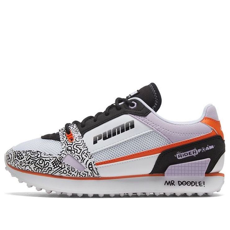 (WMNS) PUMA Mr. Doodle x Mile Rider 'Wavy Doodles' 374215-01