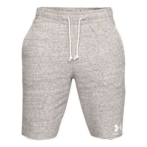 Under Armour Sportstyle Terry Stretch Waist Shorts 'Light Grey' 1329288-112