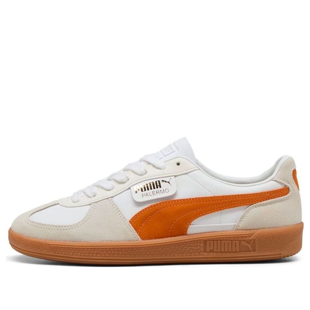 PUMA Palermo Leather 'PUMA White Orange Glo' 396464-16