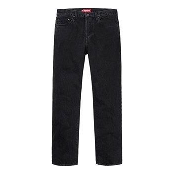 Supreme Stone Washed Black Slim Jean Pants 'Black' SUP-SS19-144