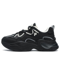 (WMNS) FILA FUSION Bubble Platform 'Black' T12W341301FBK