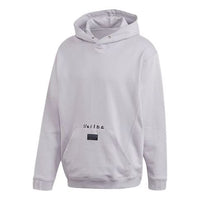 adidas Alphabet Printing Loose Sports Pullover Purple GD9306