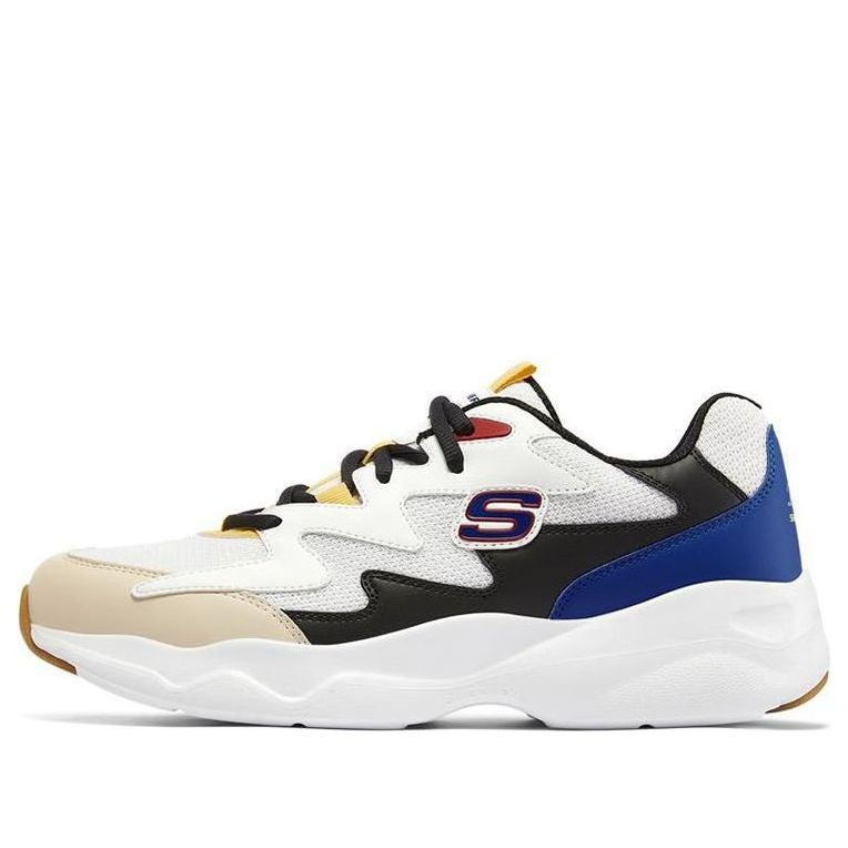 Skechers D'Lites Airy Low-Top Running Shoes Blue/White 894044-WMT