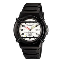 CASIO Quartz Waterproof Mens White Analog HDA-600B-7B