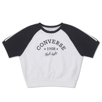 (WMNS) Converse Retro Chuck Fashion Top 'Black' 10026384-A01