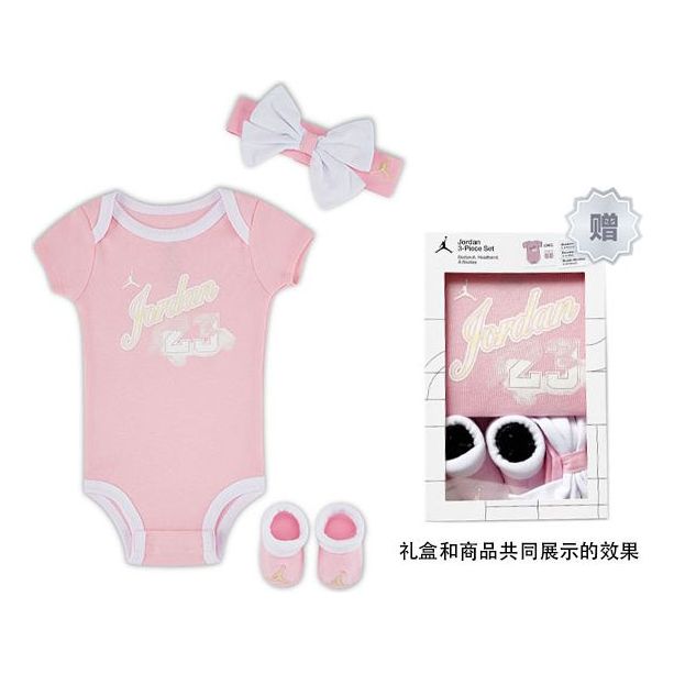 (TD) Air Jordan Sky Rookie 3-Piece Boxed Set 'Pink White' FV5876-690