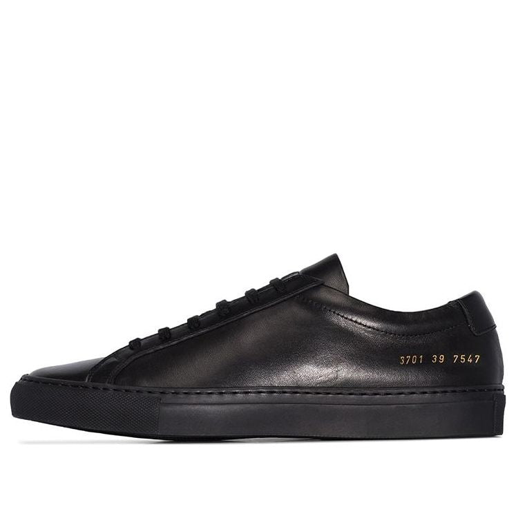 (WMNS) المشاريع المشتركة Achilles Low 'All Black' 3701-7547