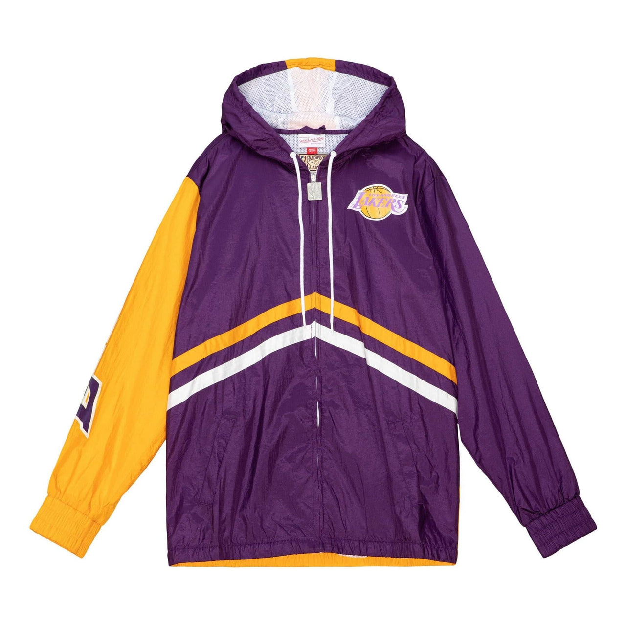 Mitchell & Ness x NBA Los Angeles Lakers Undeniable Full Zip Windbreaker Jacket 'Purple' OJZP3409-LALYYPPPPURP