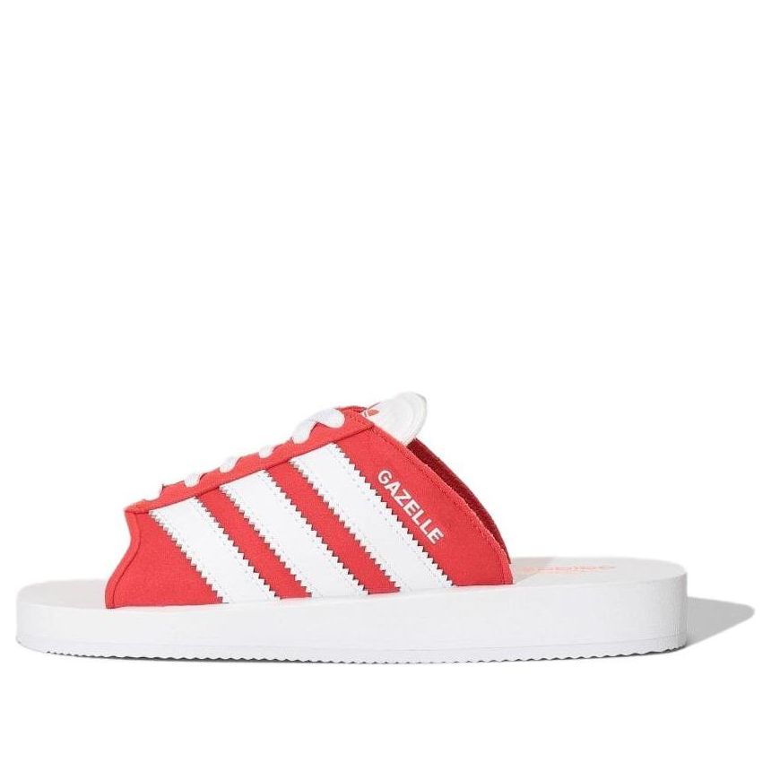 adidas GAZELLE BEACH Slides 'White Red' JQ7424
