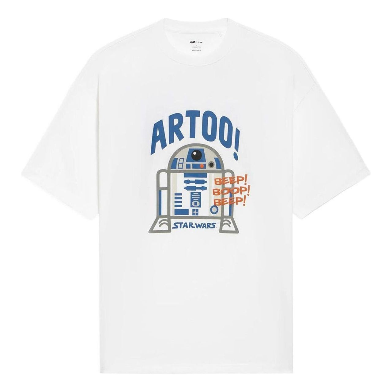 Li-Ning x Star Wars Graphic T-shirt 'White Blue' AHSS875-3