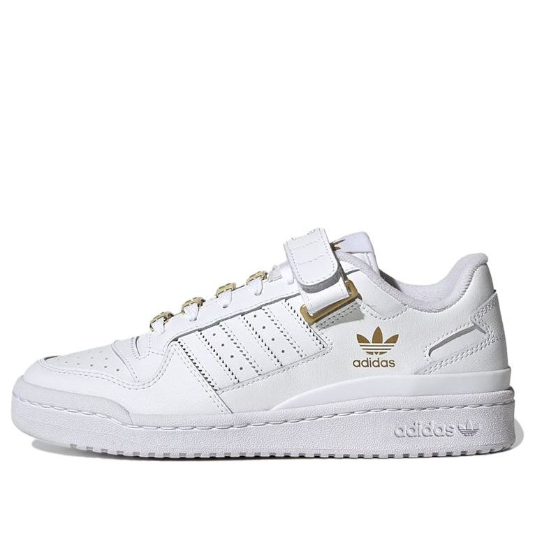 (WMNS) adidas Forum Low 'White Gold Metallic' GZ6379