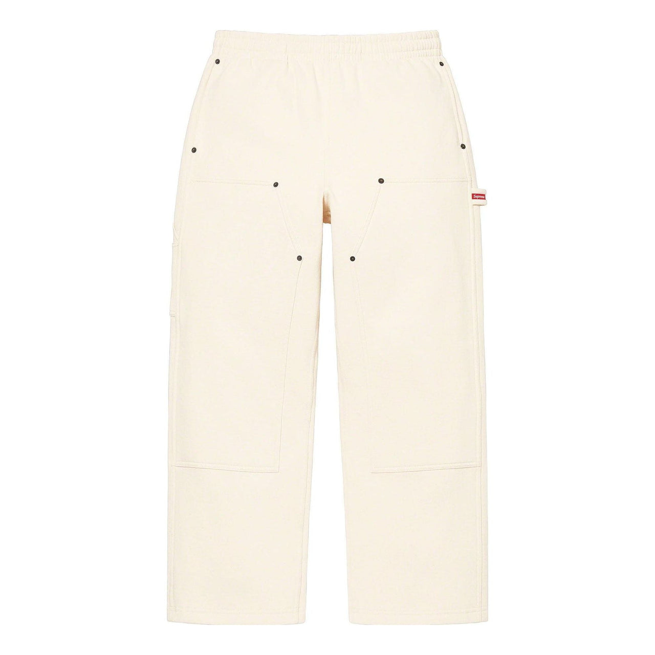 Supreme Double Knee Painter Sweatpants 'White' SUP-SS23-147