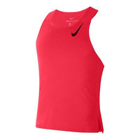 Nike AeroSwift Breathable Training Sports Running Vest 'Red' CJ7836-635