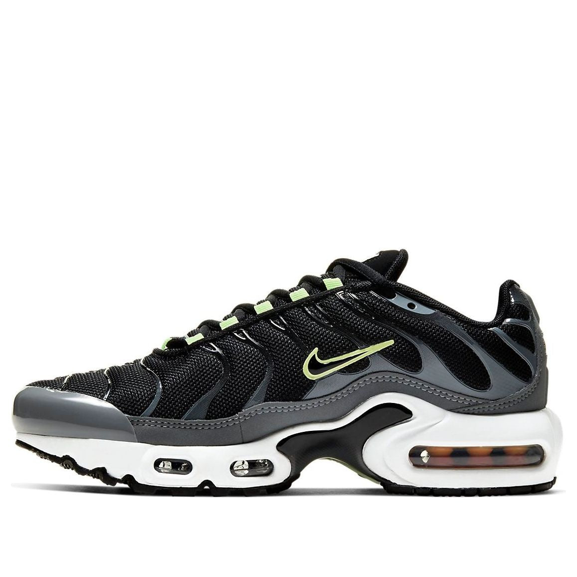 (GS) Nike Air Max Plus 'Black Barely Volt' CD0609-006