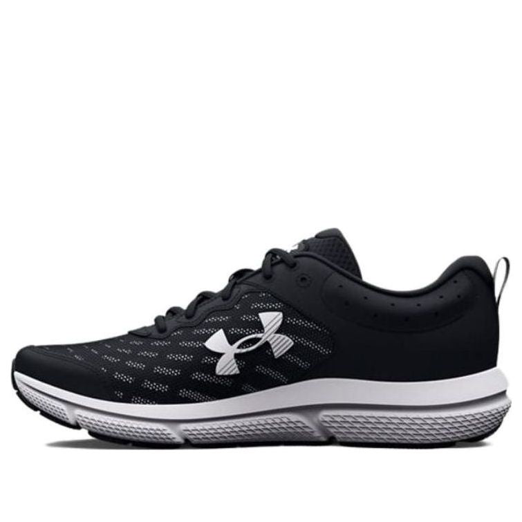 Under Armour Charged Assert 10 4E Wide 'Black White' 3026176-001