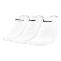 Nike Sports 3 Pairs Breathable Shallow Sports Socks Couple Style 3 Pairs White SX4705-101
