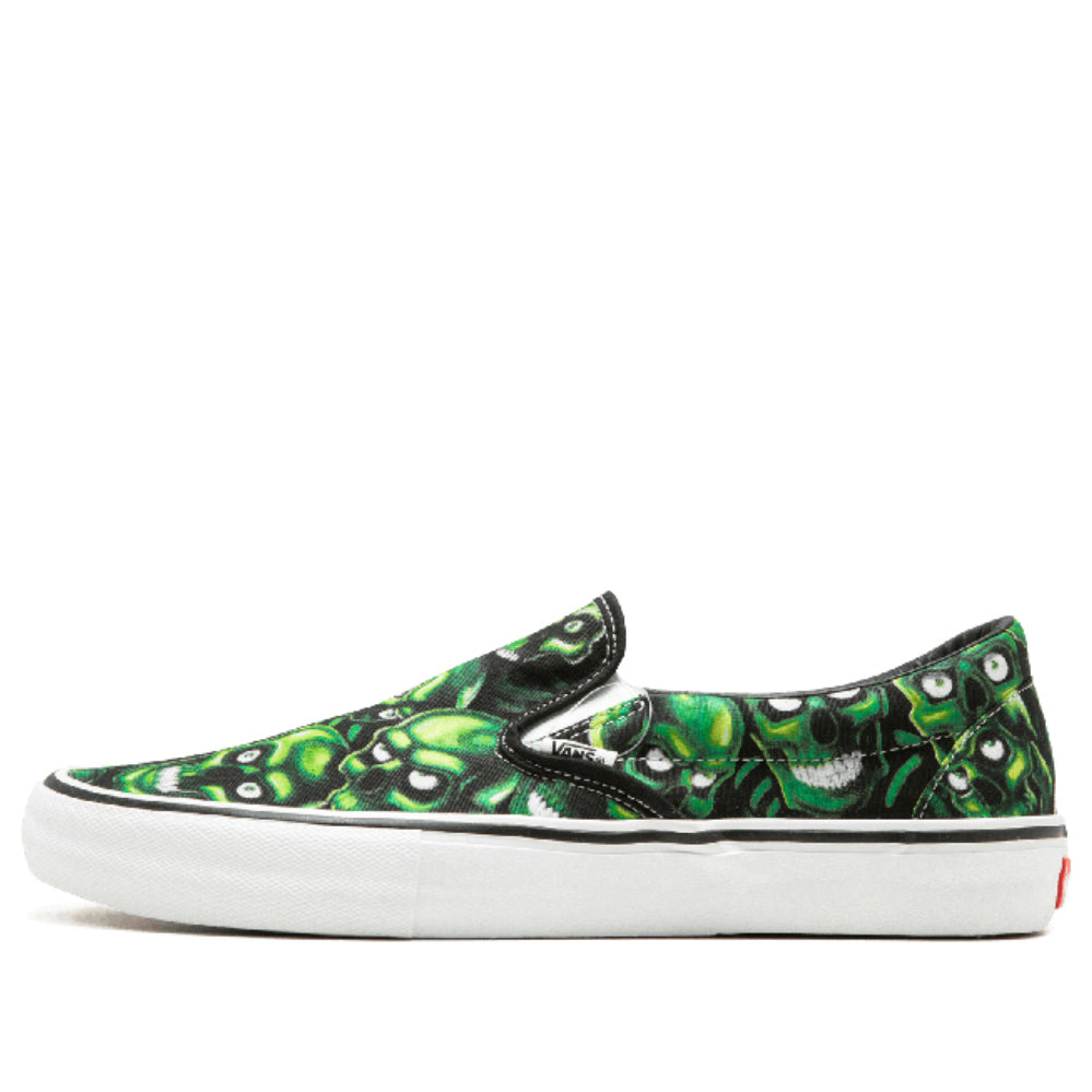 Vans Slip-On Pro 'Black White Green' VN0A347V3