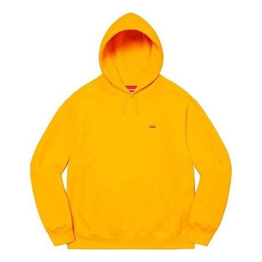 Supreme Enamel Small Box Hooded Sweatshirt 'Yellow' SUP-SS22-827