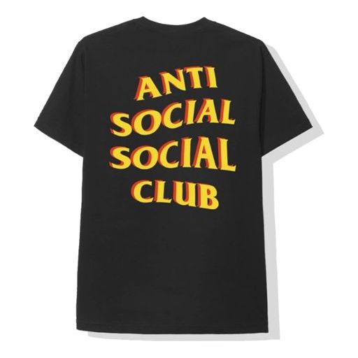 ASSC China limited Alphabet Short Sleeve Unisex Black ASST377